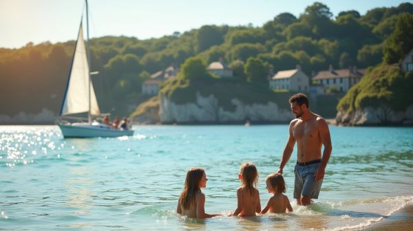 Essayez des activités nautiques en famille dans les villages vacances en Bretagne